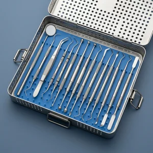 20 Pcs Amalgam Restorative Set with Sterilization Cassette (090212036)