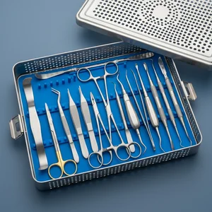 20 Pcs Oral Surgery Kit with Sterilization Cassette (090212038)