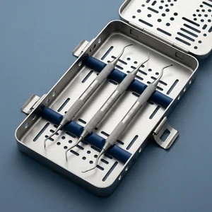 3 Pcs Dental Excavator Set 125126, 127128 & 129130 Double Ended (090212067)