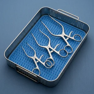 3 Pcs Gelpi Retractor Set 3.5in, 5.5in 7in Sharp Tips with Grip Lock (090212074)