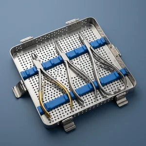 3 Pcs Orthodontic TC Hard Wire Cutter Slim Weingart Plier & Mathieu Needle Holder Set (090212093)