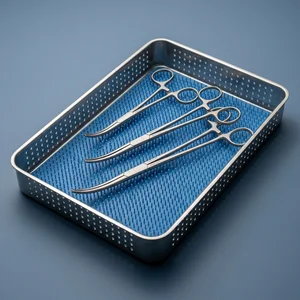 3 Pcs Pean Hemostat Set 6in, 8in, 10in - Curved (090212094)