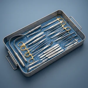 Cesarean Section Instrument Kit (37-Piece Set, 19 Types)