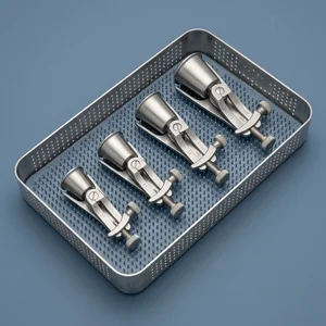 4 Pcs Circumcision Clamp Set 1.1, 2.1, 2.6, 2.9cm Urology Instrument (090212132)