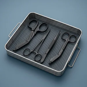 4 Pcs First Aid Paramedic Tools Set Nurse Kit - Black (090212140)