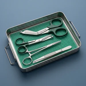 4 Pcs First Aid Paramedic Tools Set Nurse Kit - Green (090212142)
