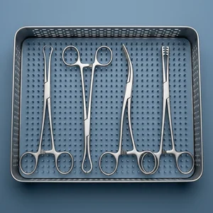 4 Pcs Gynecology Forceps Set (090212152)