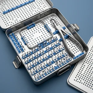 Starter Rubber Dam Kit Endodontic Dental Instruments (43-Piece Set, 4 Types) (090212182)