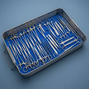 Deluxe Veterinary Kit Spay Surgery Set (47-Piece Set, 21 Types)