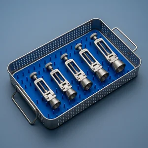 5 Pcs Circumcision Clamp Set 1.1, 1.2, 1.3, 1.4 1.6cm Urology Instrument (090212188)
