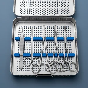 5 Pcs Veterinary Basic Diagnostic Kit Suture Surgery Dental Nurse Student