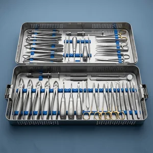 Oral Dental Extraction Surgery Instruments Set (65-Piece Set, 52 Types)