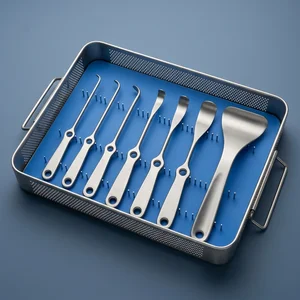 7 Pcs Hohmann Retractor Set 6, 8, 10, 18, 25, 43 & 70mm Blades (090212272)