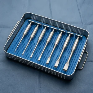 7 Pcs Sheehan Osteotome Set 2mm-15mm Straight Tips (090212282)