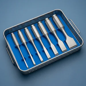 Set de 7 Piezas Smith Peterson Cincel 8in Recto Hojas 0.64cm-3.2cm