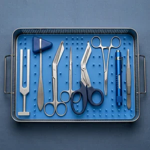 8 Pcs Medical Diagnostic Kit - Blue (090212307)