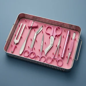 8 Pcs Medical Diagnostic Kit - Pink (090212308)