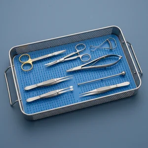 8 Pcs Veterinary Microsurgical Instrument Kit (090212316)