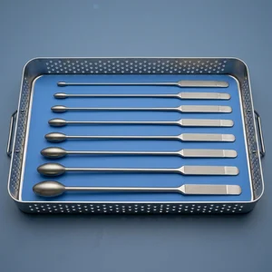 9 Pcs Bakes Common Duct Dilators Set 3mm-11mm Single Ended