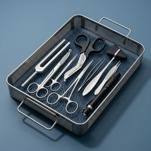 9 Pcs Medical Diagnostic Nurse Kit with FREE Penlight - Black (090212325)