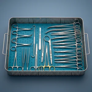 Bitch Spay-Neuter Kit Spay Surgery Instruments (25-Piece Set, 14 Types)