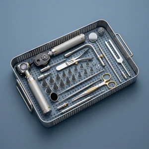 Ear Nose Throat Diagnostic Kit Medical Nursing Student LED Diagnostics Set (36-Piece Set, 11 Types) (090212335)