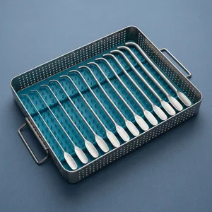 Van Buren Urethral Sounds 14 Pcs Set 11in J-Shaped Curved (090212344)