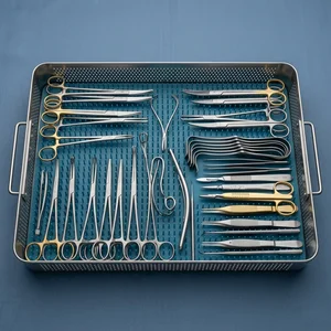 Appendectomy Instruments Set (57-Piece Set, 21 Types) (090212350)