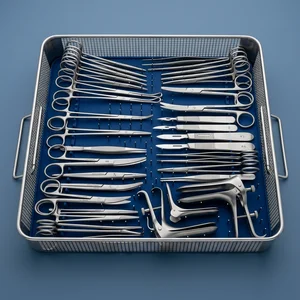 Basic Vaginal Surgery Instruments Set (61-Piece Set, 31 Types) (090212358)