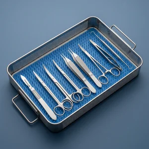 Dermal Excision Instruments Set - 9 Pcs