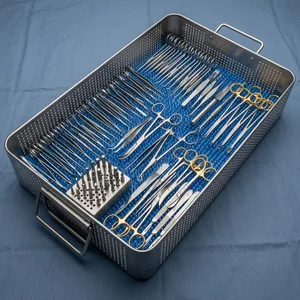 Ear Microsurgery Mastoidectomy Instruments Set (185-Piece Set, 113 Types) (090212376)