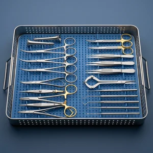 Glaucoma Surgical Instruments Set (26-Piece Set, 12 Types)