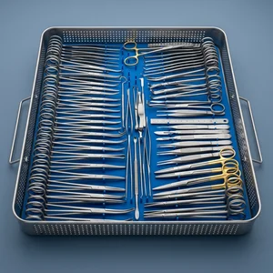 Conjunto de Instrumentos de Cirugía de Mano - Básico (Set de 72 Piezas, 44 Tipos)