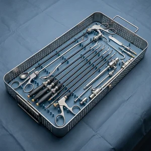 Lap Cholecystectomy Instruments Set - 21 Pcs