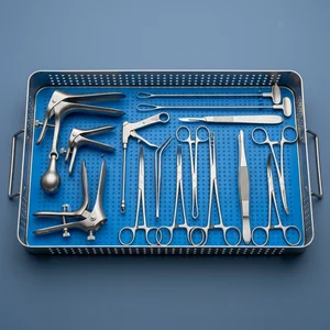 OBGYN Biopsy Instruments Set (18-Piece Set, 16 Types)