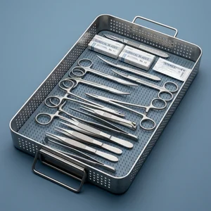 Tissue Dissection Surgical Instruments Set - Basic (27-Piece Set, 23 Types) (090212420)