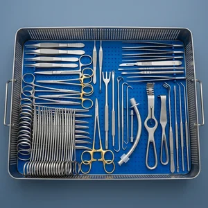 Conjunto Quirúrgico de Traqueostomía (Set de 39 Piezas, 31 Tipos)