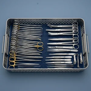 Vascular Surgical Instruments Set - Minor (35-Piece Set, 17 Types) (090212428)