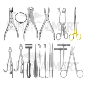 Basic Orthopedic and Veterinary Instrument Set for Orthopedic Surgery Procedures