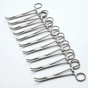 Pack of 10 Backhaus Towel Clamps 9 cm (3.5) Perforating Drape Fixation Clamps Set (090210964)