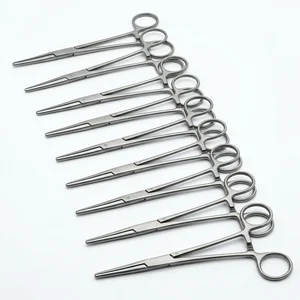 Pack of 10 Crile Hemostatic Forceps 14 cm (5.5) Straight Clamps Set (090210970)