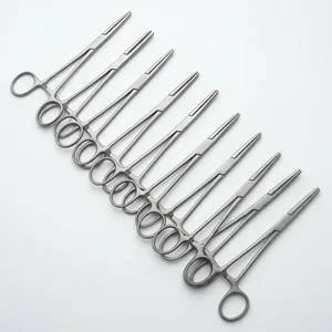 Pack of 10 Kelly Hemostatic Forceps 5.5 Straight Jaws (090210980)