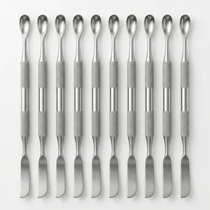 Assorted Iris Scissors 3.5 Inch (5 Straight and 5 Curved) Surgical Clinic Pack of 10 Set (090211026)