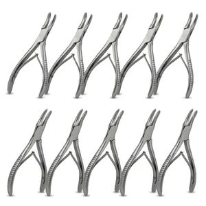 Blumenthal Bone Rongeur 30 Degree 4.5 Inch (11.4cm) Delicate Curved Clinic Pack of 10 Set