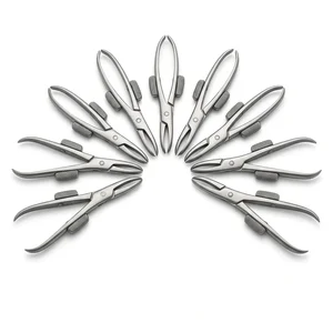 Jones Cross-Action Towel Clamps 2.5 Inch Delicate Pediatric and Micro Clinic Pack of 10 Set (090211035)