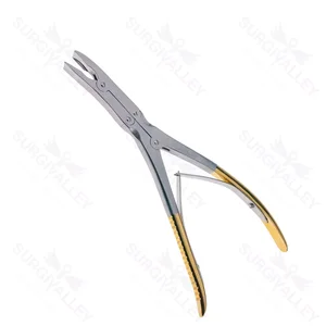Mazur Rongeur Orthopedic Instrument for Bone Cutting and Debridement with Ergonomic Handle Design – surgivalley (011020008)