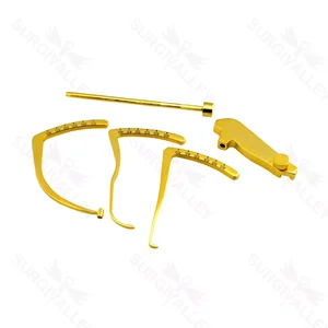 ACL PCL Knee Reconstruction Drill Guide Target Device Band 5-Piece Orthopedic Set – surgivalley (090210493)
