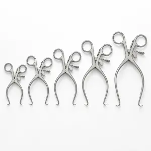 Gelpi Retractor 5-Piece Set with 3.5," 4.5," 5.5," 6.25 and 7.5 Inch Sharp Tips Set (005211790)