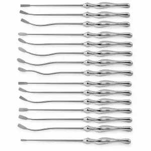 German Grade Forehead Elevators Dissectors Plastic Surgery Instruments Set () (15-Piece Set, 5 Types) – surgivalley (090070001)
