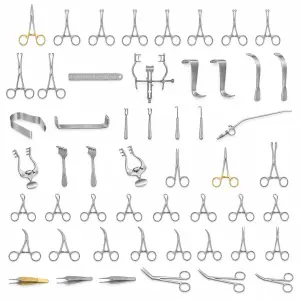 Pediatric Laparotomy Instrument Set for Surgical Sets – surgivalley (090210280)